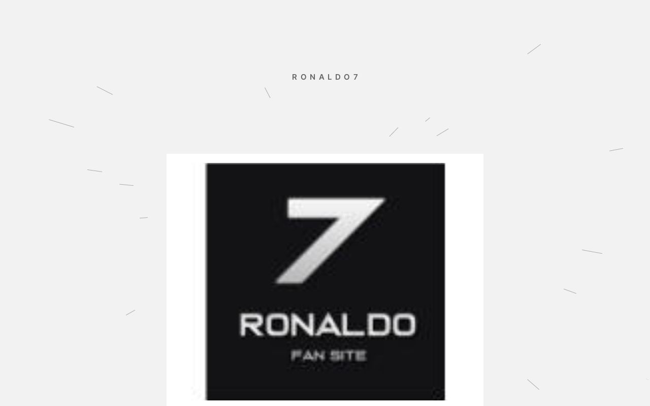 Carrd profile picture for @ronaldo7